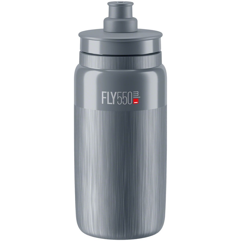 Elite Fly Tex Water Bottle - 550ml Grey