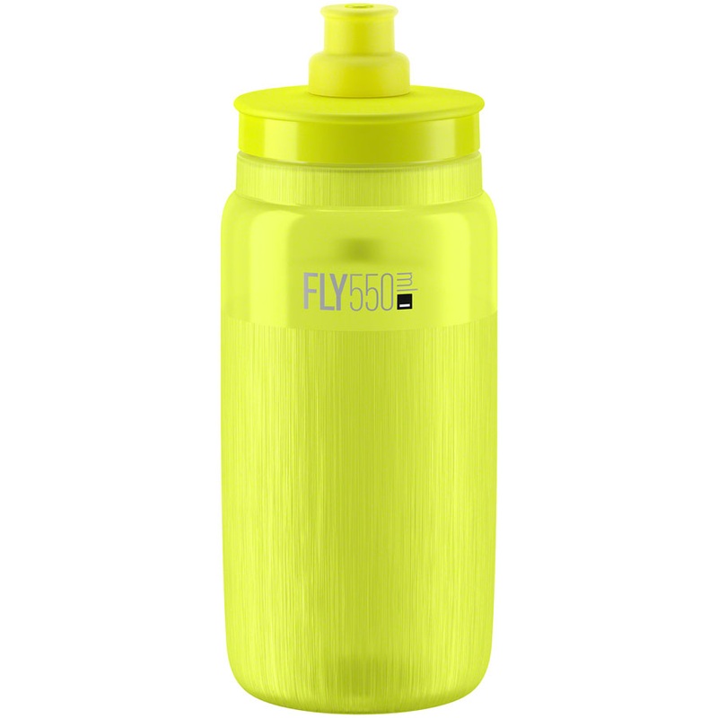 Elite Fly Tex Water Bottle - 550ml Yellow Fluo
