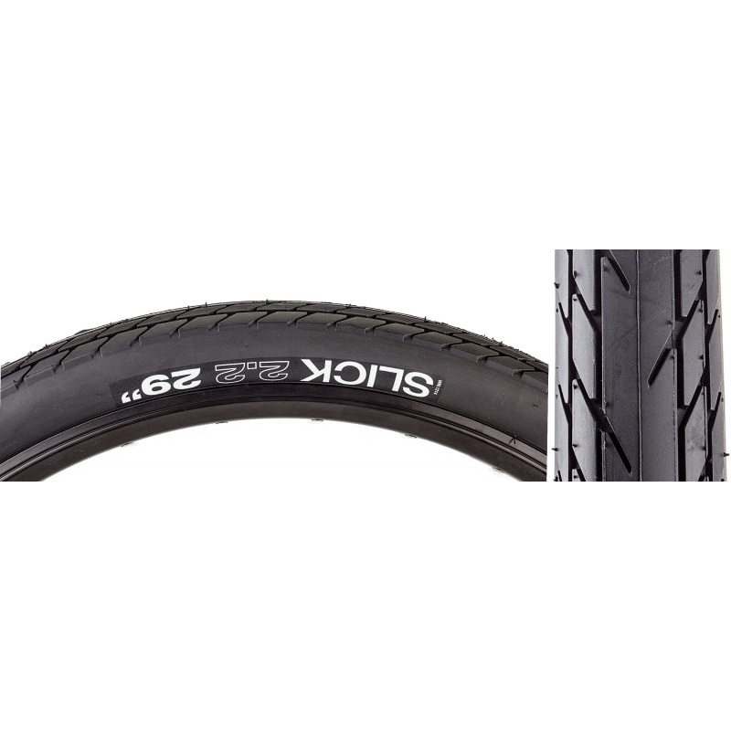 WTB Slick Tire - 29 x 2.2 Clincher Steel Black 27tpi