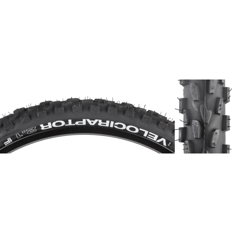 WTB VelociRaptor Comp Tire - 26 x 2.1 Clincher Wire Black Front