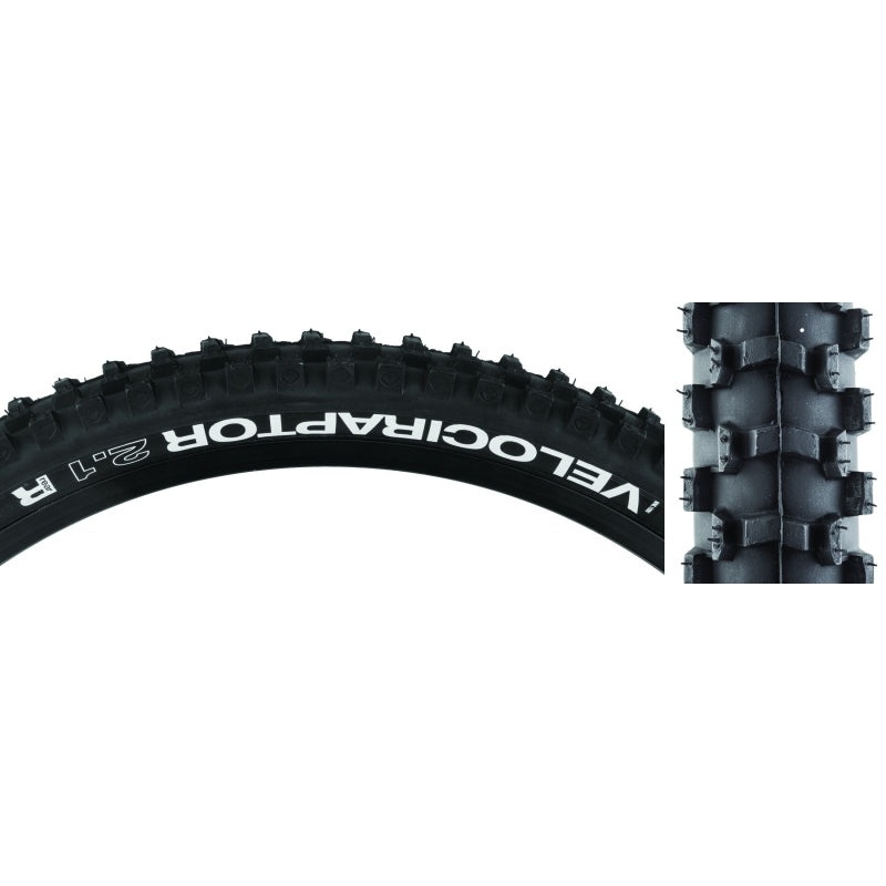 WTB VelociRaptor Comp Tire - 26 x 2.1 Clincher Wire Black Rear