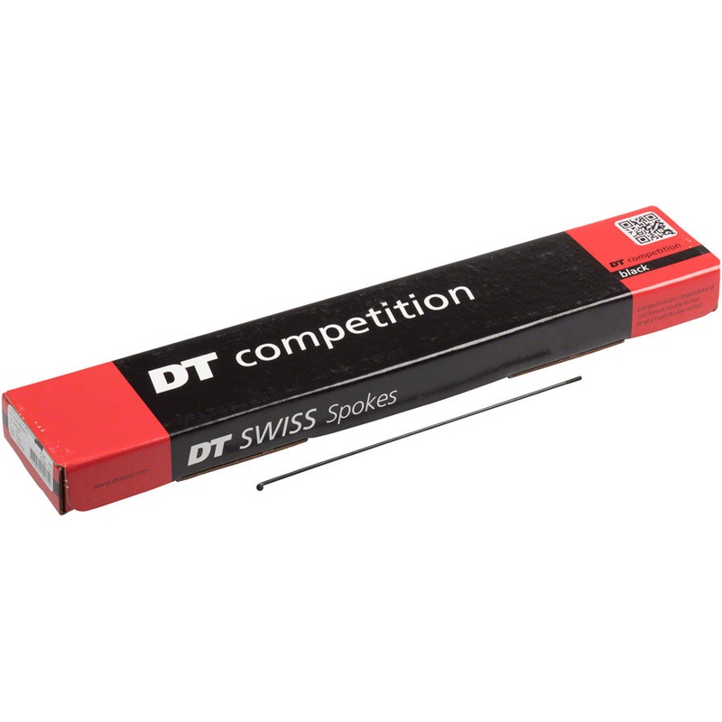 DT Swiss Competition Spoke: 2.0/1.8/2.0mm 248mm J-bend Black Box of 100