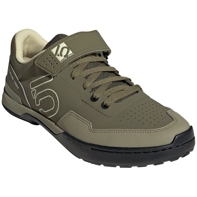 Five Ten Kestrel Lace Mountain Clipless Shoes - Mens Focus Olive/Sandy Beige/Orbit Green 12