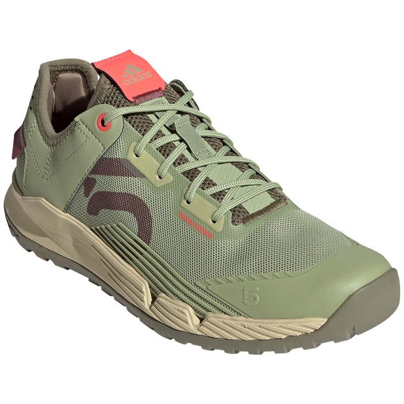 Five Ten Trailcross LT Flat Shoes - Womens Magic Lime/Quiet Crimson/Orbit Green 7