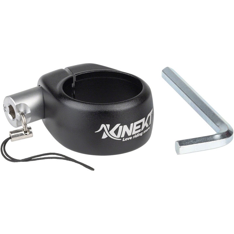 Cirrus Kinekt AntiTheft Lock Seatpost Clamp - 31.6mm Bolt-On Black