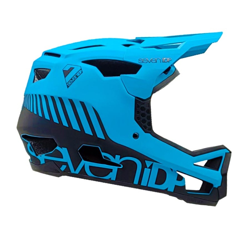 7iDP Project 23 Fiber Glass Full Face Helmet Blue/Black XL 61 - 62cm