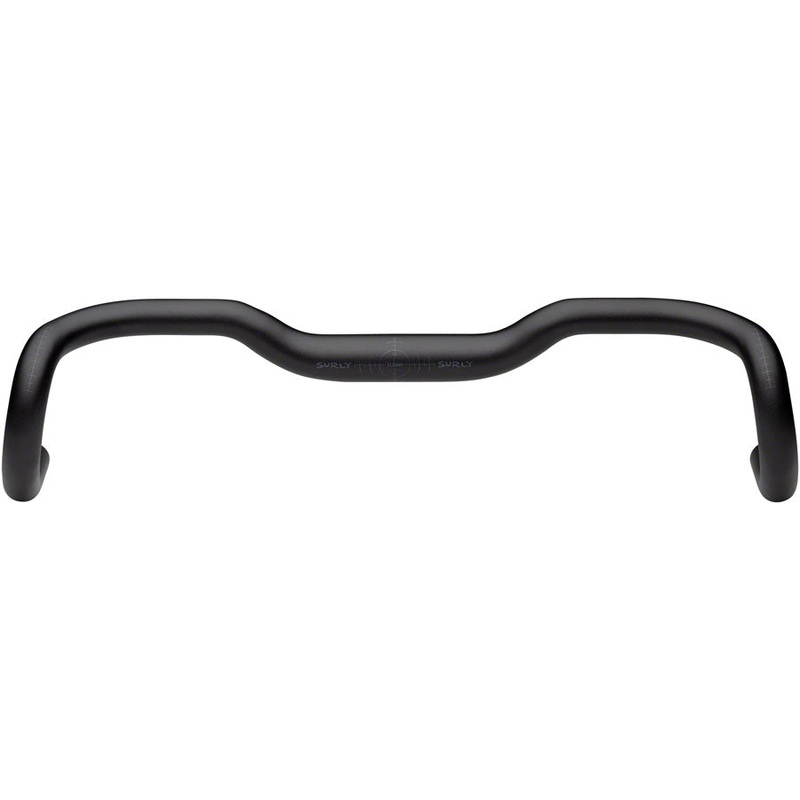 Surly Truck Stop Bar Handlebar - 31.8mm Clamp 51cm Width 30mm Rise Aluminum BLK