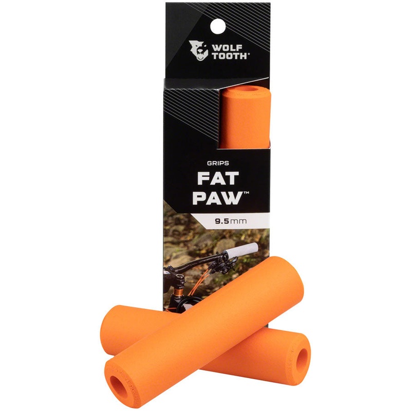 Wolf Tooth Fat Paw Grips - Orange