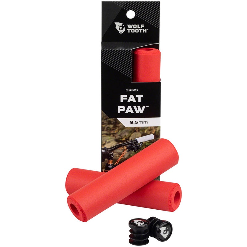 Wolf Tooth Fat Paw Grips - Red