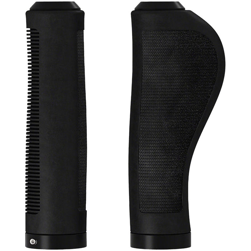Brooks Ergonomic Rubber Grip - Black 130/130mm