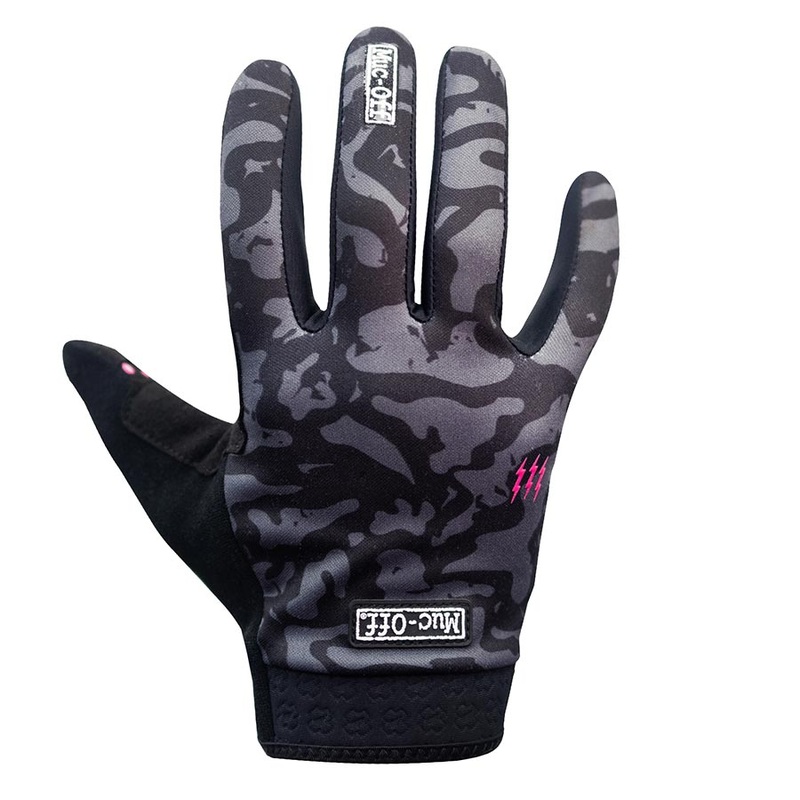 Muc-Off MTB Ride Full Finger Gloves Grey Camo L Pair