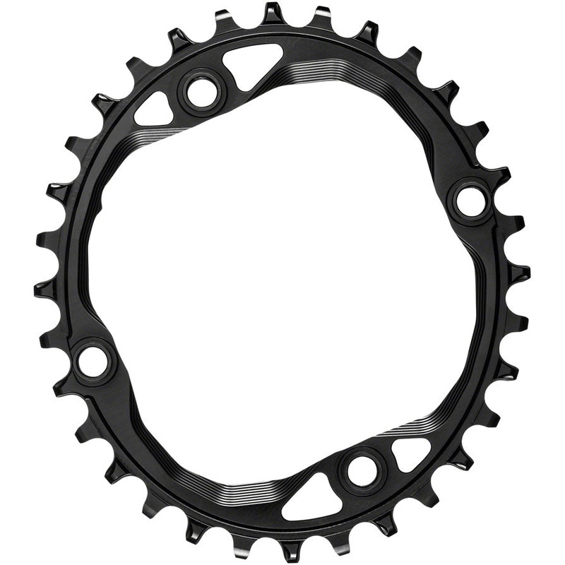 absoluteBLACK Oval 104 BCD Chainring - 32t 104 BCD 4-Bolt Narrow-Wide Black