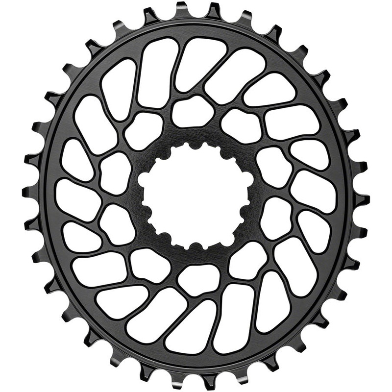 absoluteBLACK Oval Narrow-Wide Direct Mount Chainring - 34t SRAM 3-Bolt Direct Mount 0mm Offset BLK