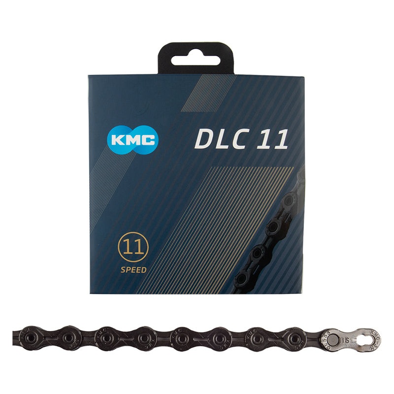 KMC DLC11 Chain - 11-Speed 118 Links Black