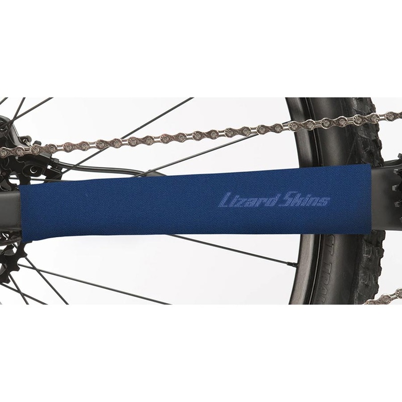 Lizard Skins Chainstay Protector L Blue Neoprene