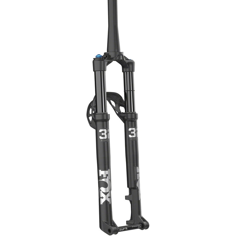 FOX 32 Step-Cast Performance Suspension Fork - 29" 100mm 15x110mm Kabolt SL 44mm Offset GRIP Damper Push-Lk. Ano Crown Matte BLK