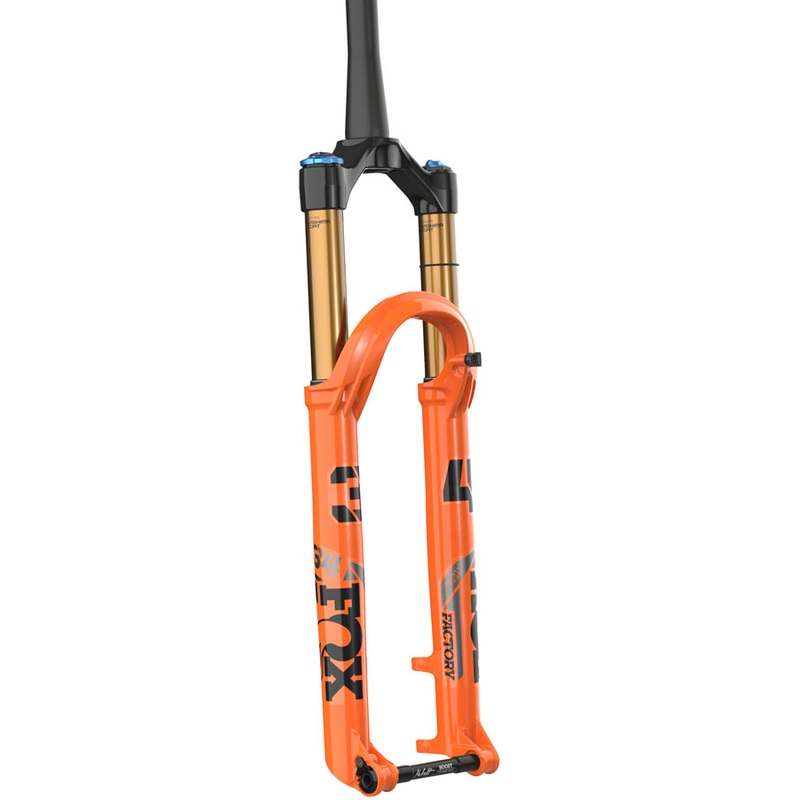 FOX 34 Factory Suspension Fork - 29" 130 mm 15 x 110 mm Kabolt 44mm Offset GRIP X Damper Shiny Orange