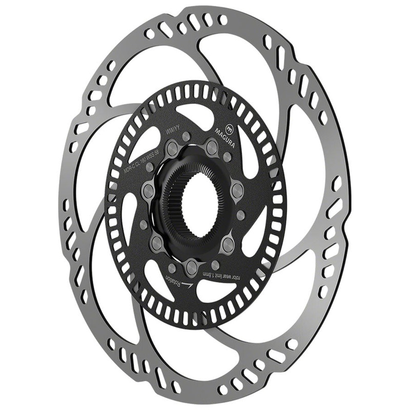 Magura MDR-C Disc Brake Rotor - Centerlock 203mm ABS Wheel Speed Sensor R58
