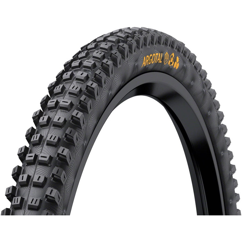 Continental Argotal Tire - 27.5 x 2.60 Tubeless Folding BLK Soft Enduro Casing E25