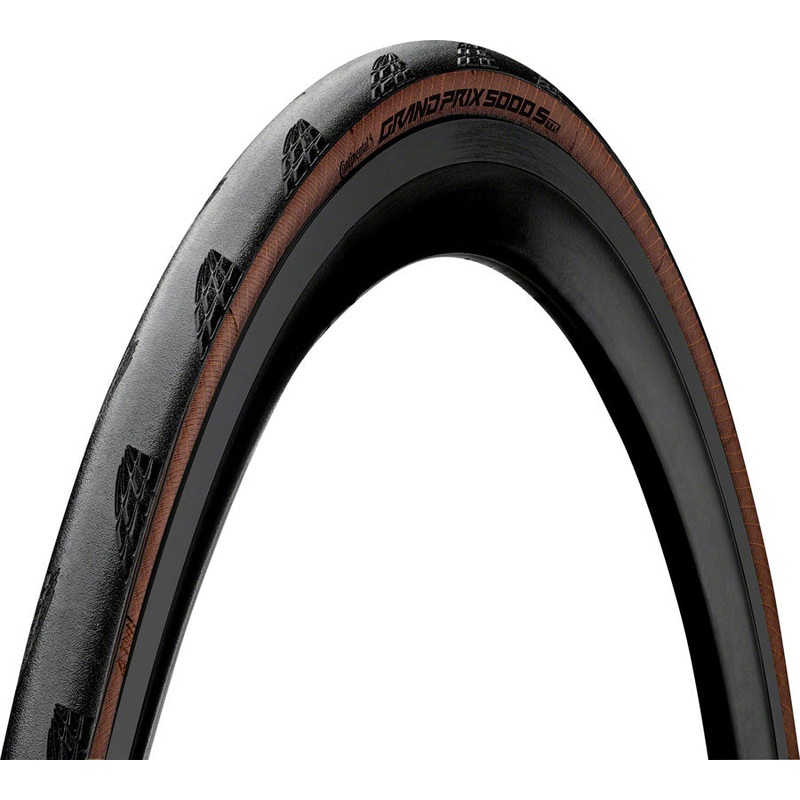 Continental Grand Prix 5000 S TR Tire - 650b x 30 Tubeless Folding BLK/Transparent BLKChili Vectran Breaker LazerGrip ACT