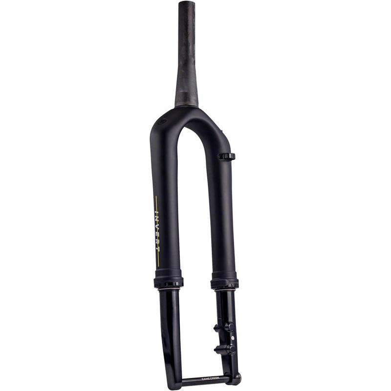Cane Creek Invert CS Gravel Suspension Fork - 700c 40 mm 12 x 100 mm 45 mm Offset Climb Switch Matte BLK