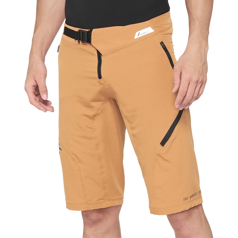 100% Airmatic Shorts Caramel 32"