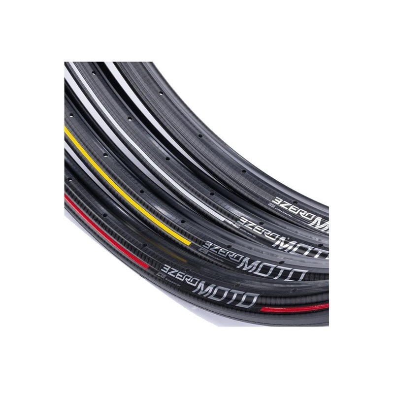 Zipp Rim 3Zero Moto Tubeless 27.5 Front 32Hole A1: Slate/Rs Red Graphic 27.5"