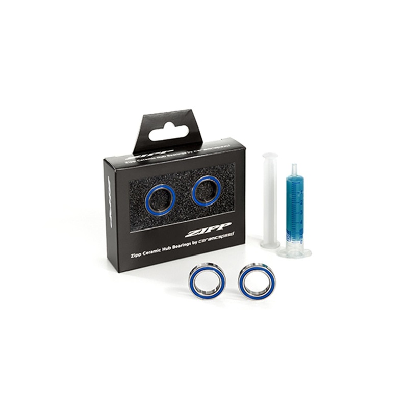 Zipp Ceramicspeed Bearing Kit - 61803 Modified - Zipp 77 Front Hub Shell And 177 Rear Free Hub Body (Includes Bearings And One Grease Syringe):