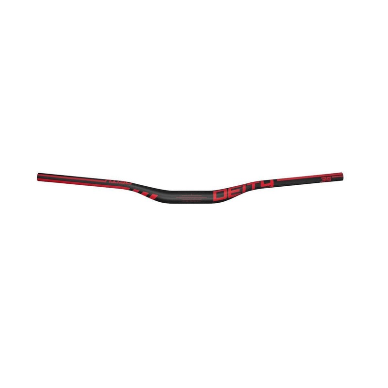 Deity Speedway Carbon Handlebar 35Mm Bore, 30Mm Rise: Red 810Mm
