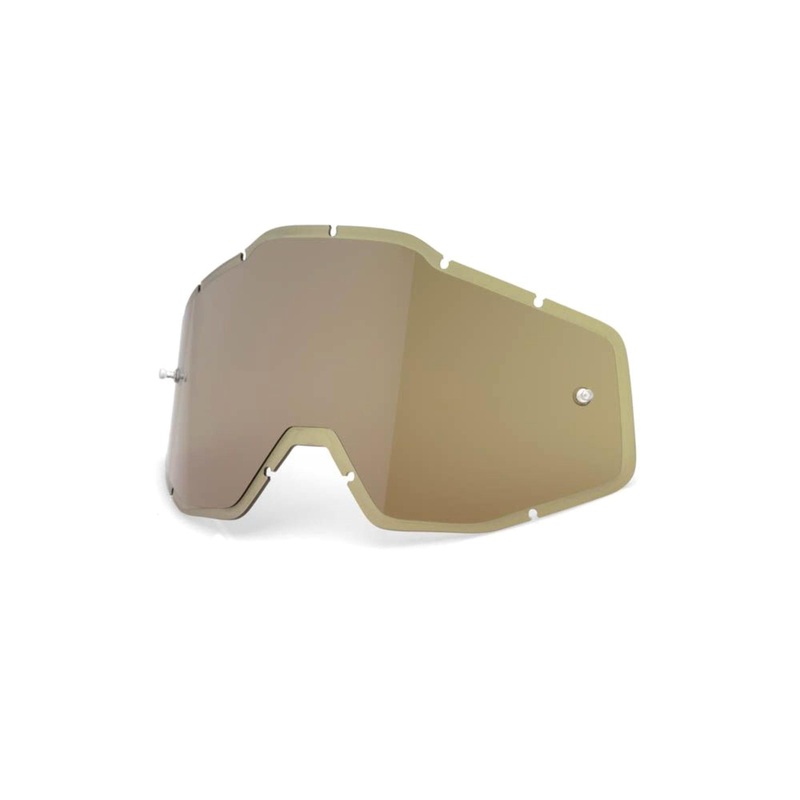 100% Accuri / Racecraft / Strata Anti-Fog Injected Replacement Lens HD Olive