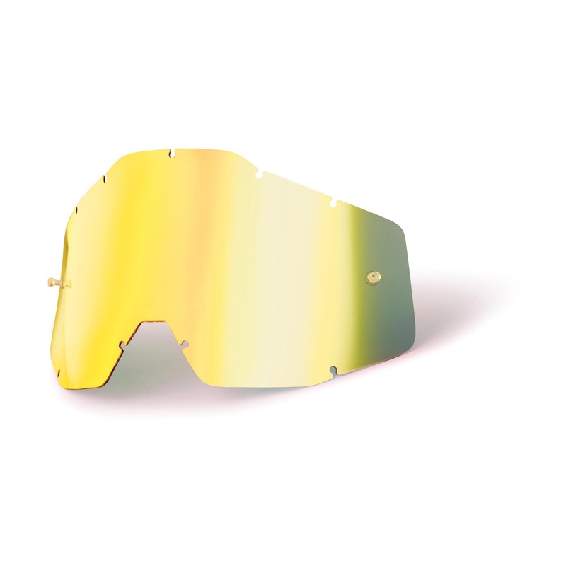 100% Accuri / Strata Youth Anti-Fog Replacement Lens - Gold / Grey