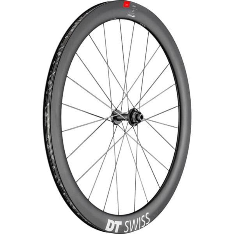 DT Swiss ARC 1100 DICUT disc brake wheel; carbon clincher 50 x 20 mm rim; front