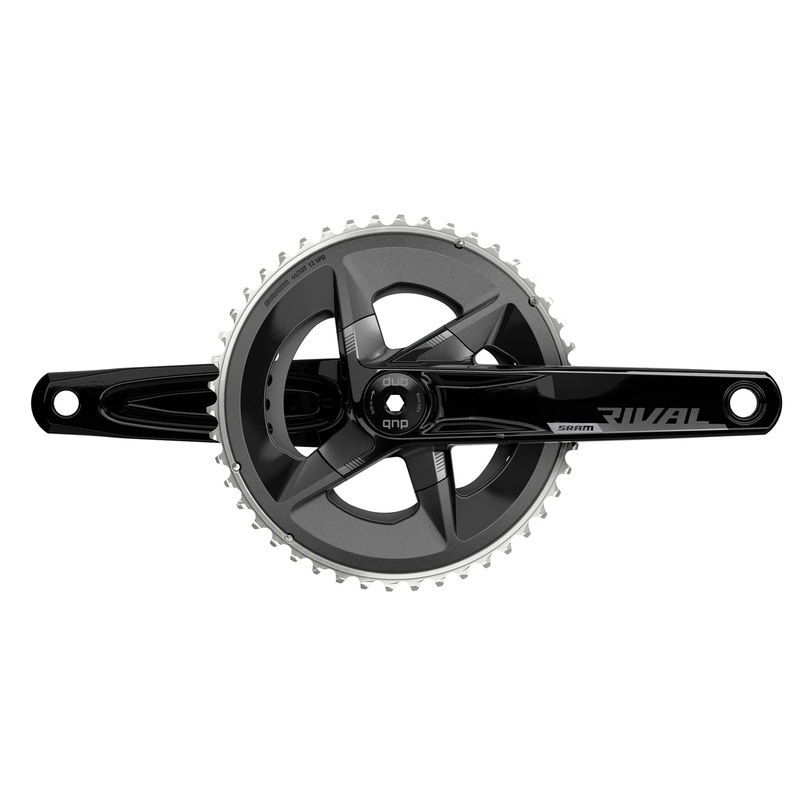 Sram Rival Axs Crankset D1 Dub (Bb Not Included): Black 172.5Mm - 48-35T