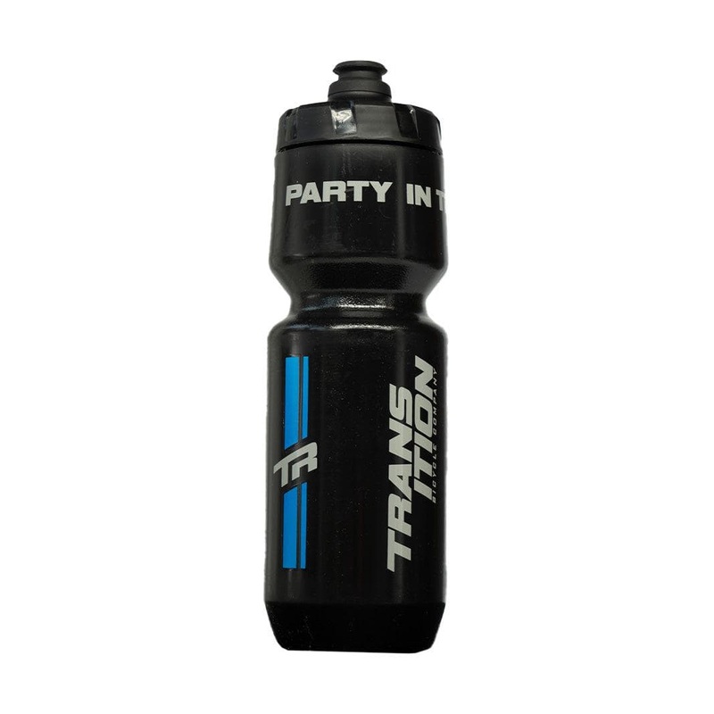 Transition TBC - Purist Water Bottle (26oz, Black & TR Blue)