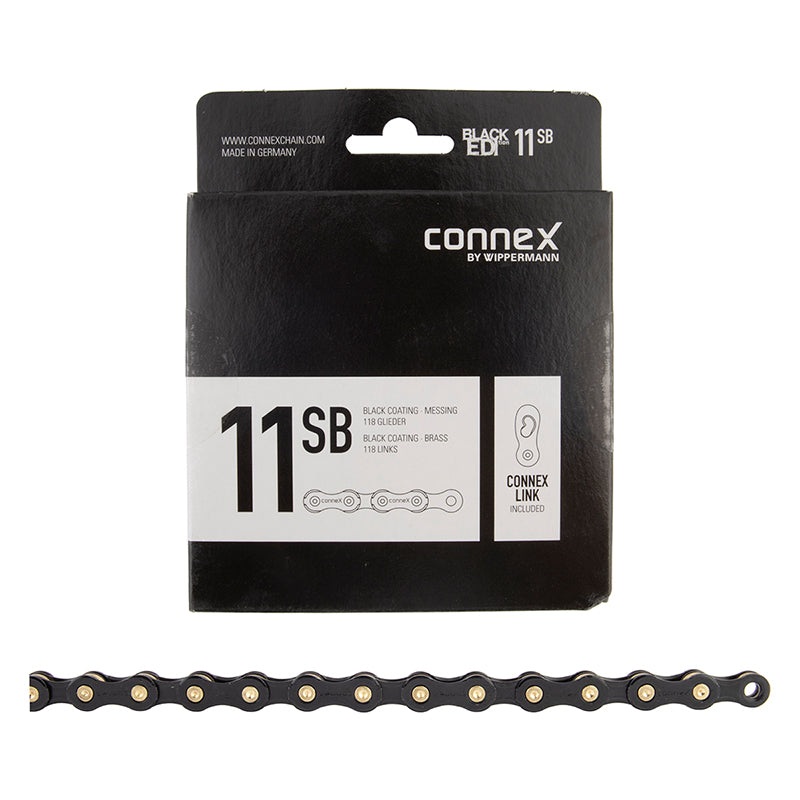 Connex 11sB 11sp Chain 11/128" Black/Gold