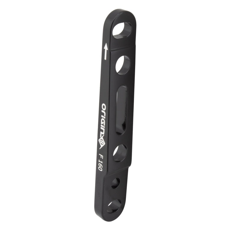 Origin8 Vise Flat Mount Disc Adapter FT Flat Mount Flat Mount Black +0mm/+20mm